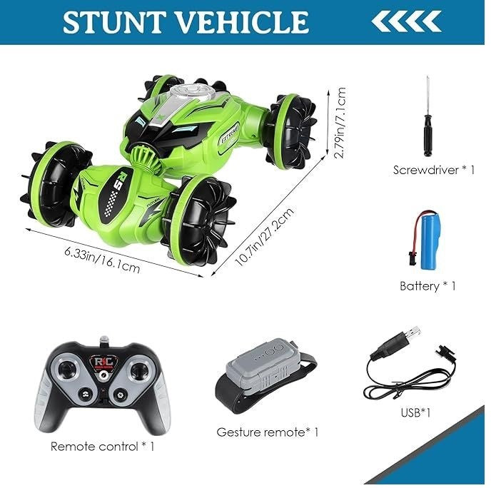 Hand Gesture Stunt Car