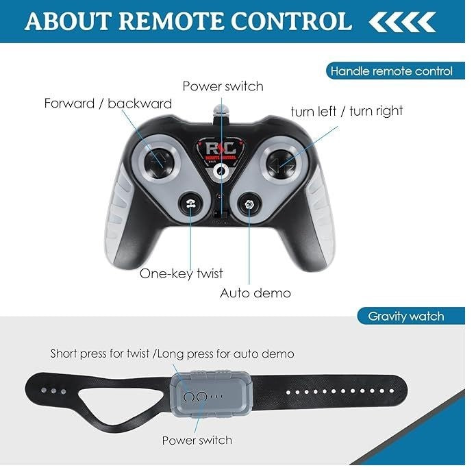 Hand Gesture Stunt Car